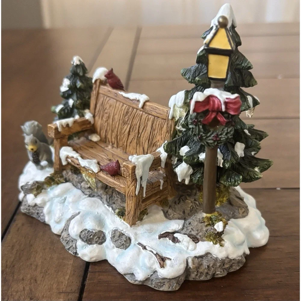 Dept 56 Village Accessory - Mill Creek Park Bench - #52654 - EUC WITH BOX